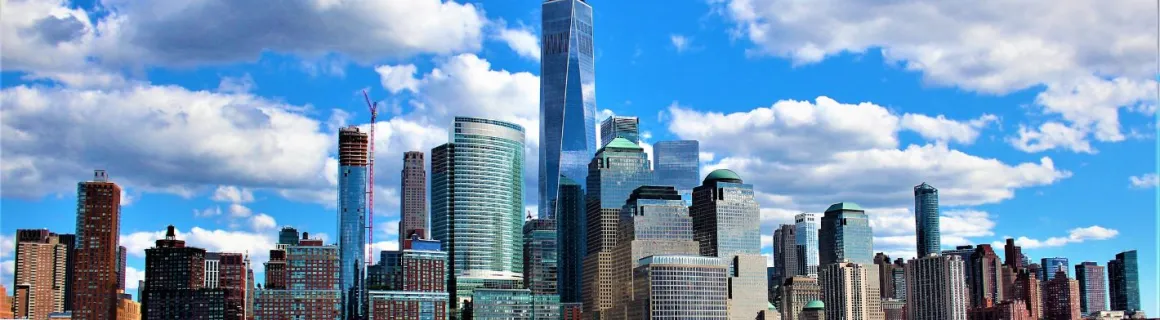 Vue sur la skyline de New-York